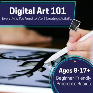 Digital Art 101 (Ages 8-17+)